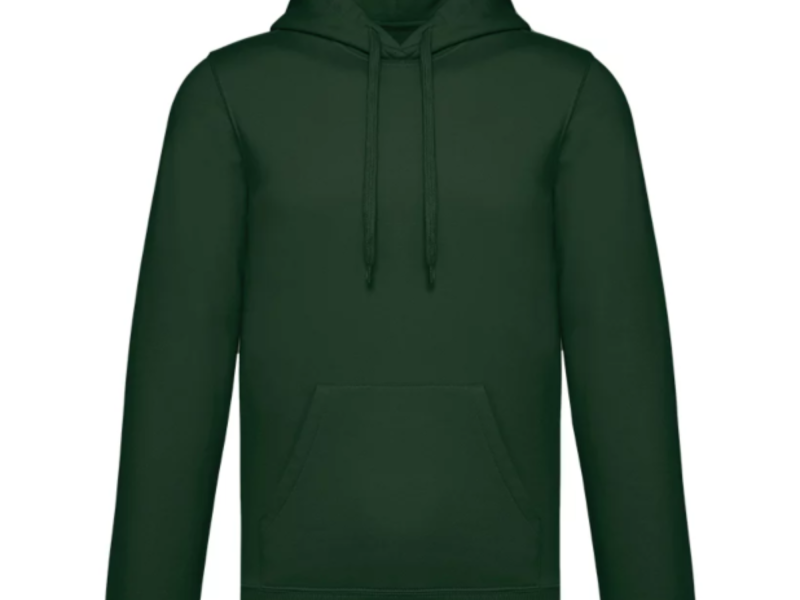 Heren hoodie, Bosgroen