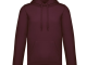 Dames hoodie, Wijnrood